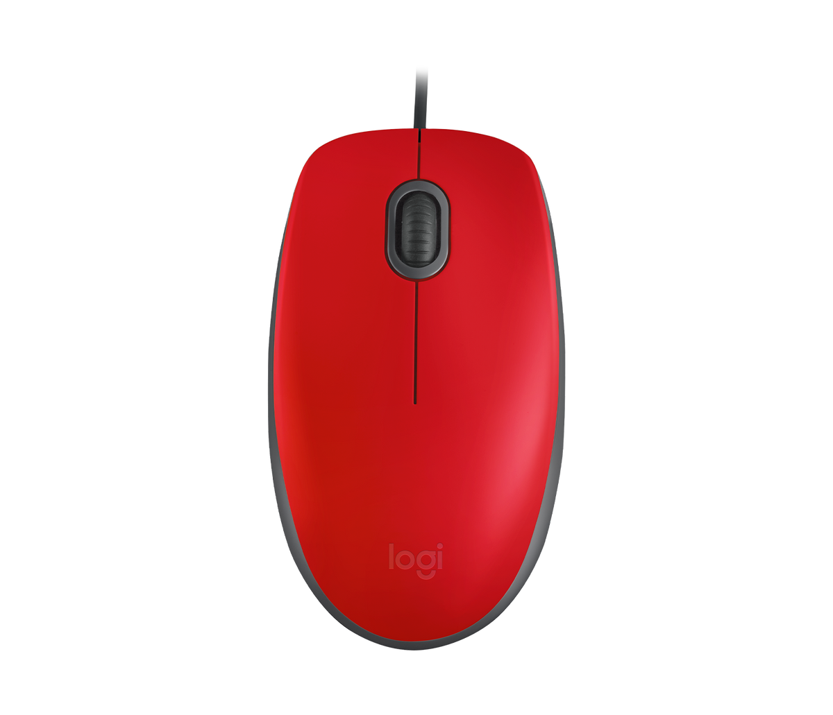 LOGITECH M110 SILENT - RED - PERP