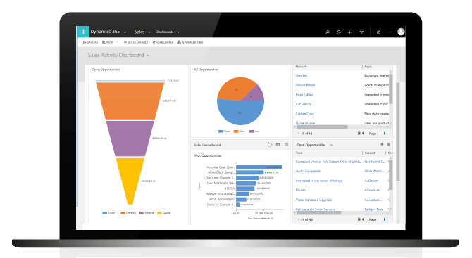 Microsoft Dynamics 365 - Ventas - Aplicación subsiguiente elegible de Dynamics 365 - Sales Enterprise