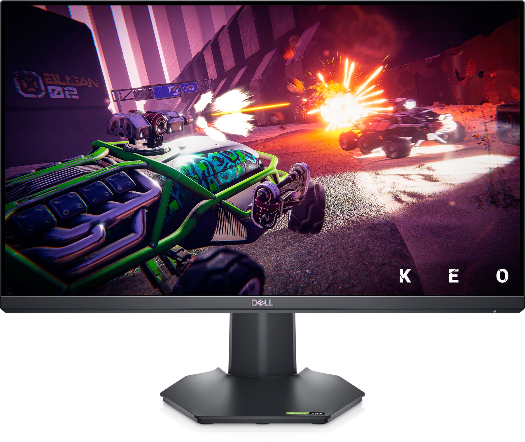 Dell 24 Gaming Monitor G2422HS - Monitor LED - gaming - 24" - 1920 x 1080 Full HD (1080p) @ 165 Hz - IPS - 350 cd/m² - 1000:1 - 1 ms - 2xHDMI, DisplayPort - com 3 anos de serviço Advanced Exchange