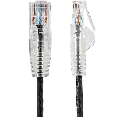 CABLE 2M DE RED CAT6 NEGRO
