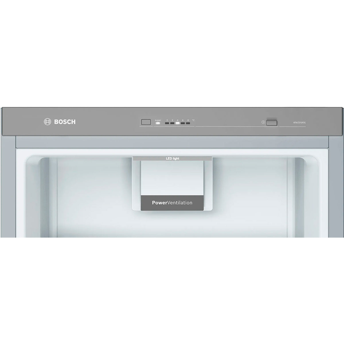 BOSCH REFRIGERATOR 1 SERIAL PORT 4 186L A++ STAINLESS STEEL