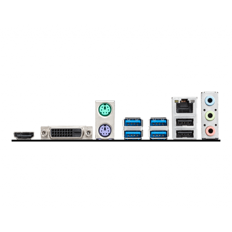 MB MSI A520M-A PRO SKT AMD AM4 2xDDR4 DVI/HDMI mATX (911-7C96-013)