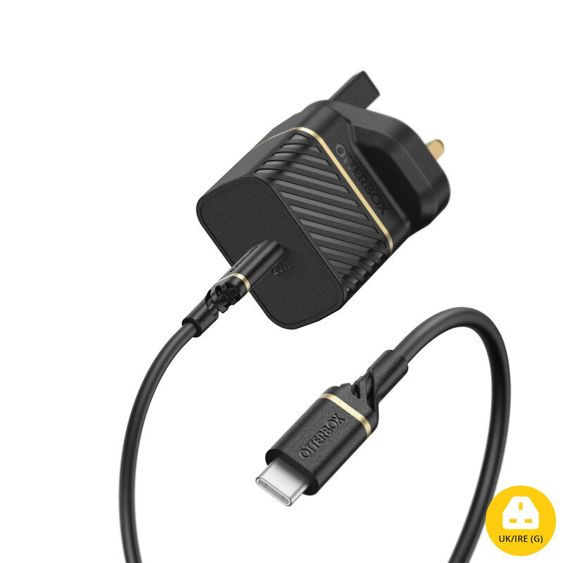 UK WALL CHARGER 20W 1X USB-C CHAR