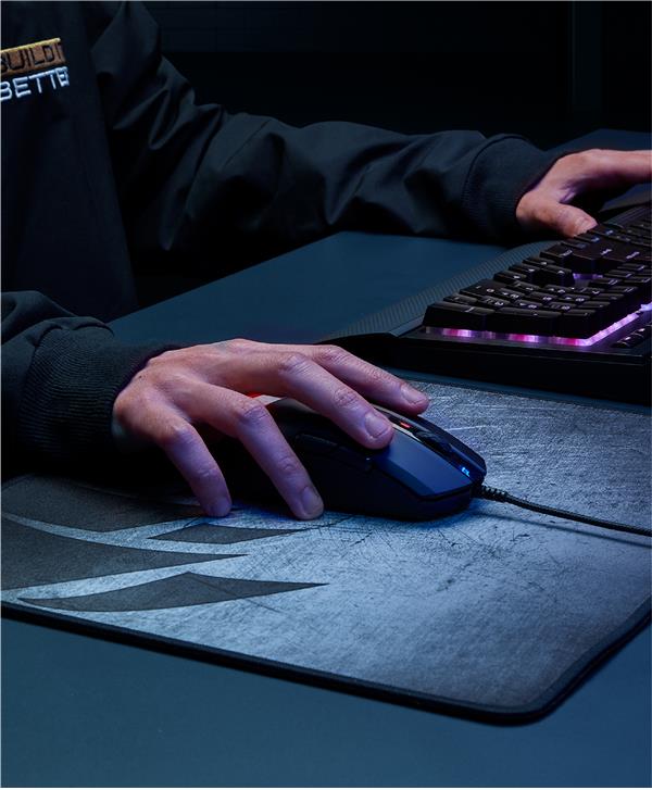 Ratón Corsair M55 RGB PRO, 12400DPI