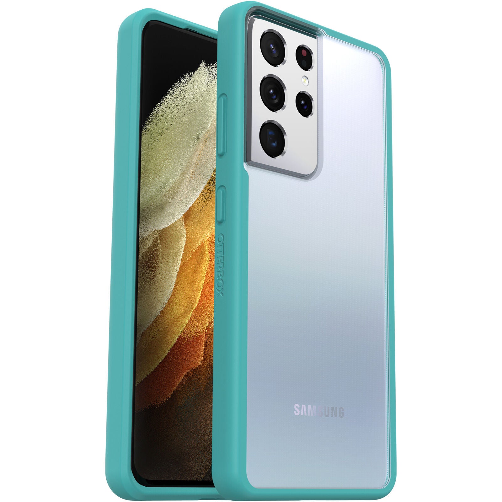 REACT GLXY S21+ SEA SPRAY CLEAR/BL (77-81574)