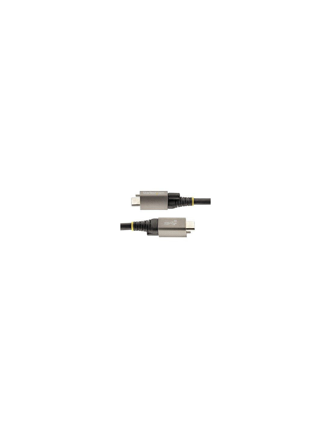 CABLE 1M USB C CON TOURNILLO