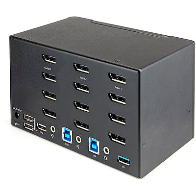 SWITCH KVM 2 PUERTOS DP 4K
