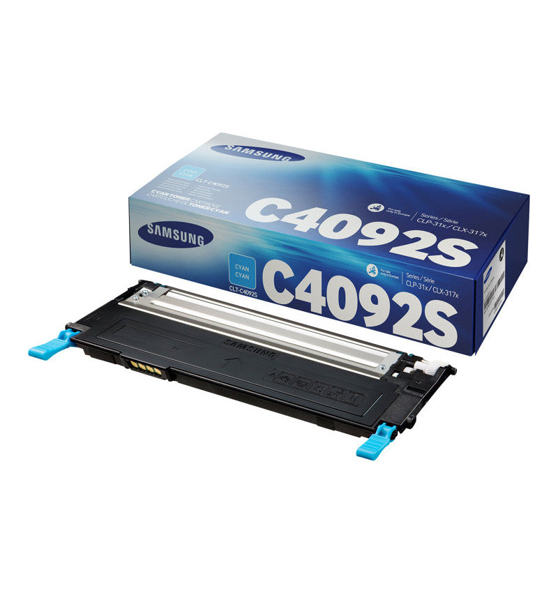 Samsung CLT-C4092S - Azul cyan - original - cartucho de toner (SU005A) - para Samsung CLX-3170, CLX-3175, CLX-3176, CLX-4175