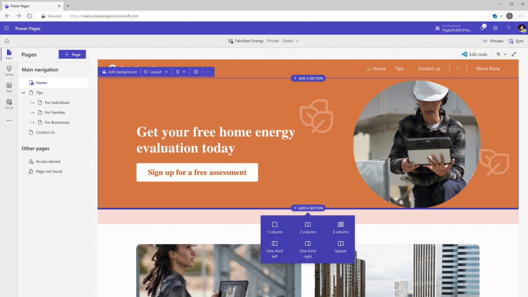 Microsoft Power Pages - Anonymous users for website - Level 1