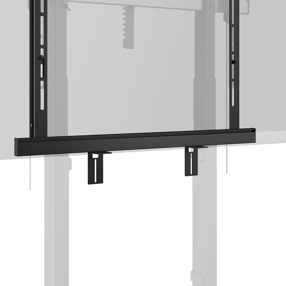 Vogel's RISE A121 - Mounting Hardware (2 mounting brackets) - for soundbar - black - bracket mountable