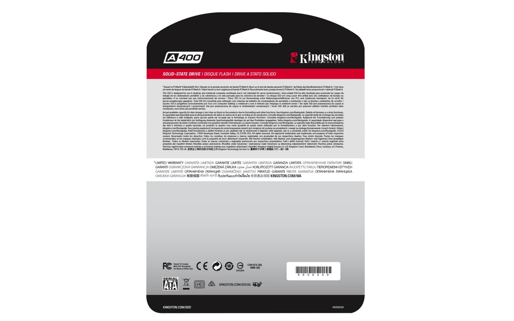 Kingston A400 240GB SSD 2.5" SATA III | 500MB/s | SA400S37/240G 