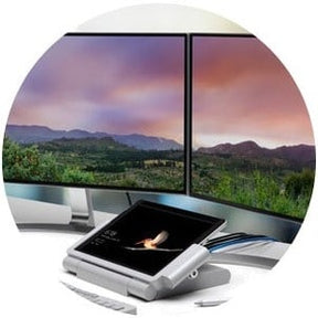 Kensington SD6000 - Docking Station - Surface Connect - HDMI, DP - GigE - 90 Watt - Europe - for Microsoft Surface Go