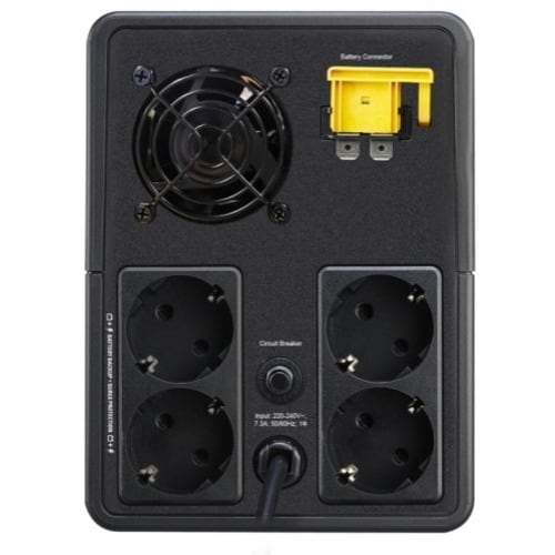 APC Easy UPS BVX Series BVX1600LI-GR - UPS - AC 220-240 V - 900 Watt - 1600 VA - 7 Ah - conectores de saída: 4