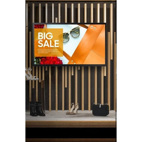 Samsung QM43B-T 1092.20 mm LCD Digital Signage Display - 24 Hours/7 Days Operation - Vertical Alignment (VA) - Touchscreen - 3840 x 2160 - LED - 500 cd/m² - 2160p - USB - HDMI - Serial - Wireless LAN - Bluetooth - Ethernet - Tizen 6.5
