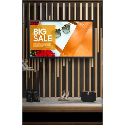 Samsung QM43B-T 1092.20 mm LCD Digital Signage Display - 24 Hours/7 Days Operation - Vertical Alignment (VA) - Touchscreen - 3840 x 2160 - LED - 500 cd/m² - 2160p - USB - HDMI - Serial - Wireless LAN - Bluetooth - Ethernet - Tizen 6.5