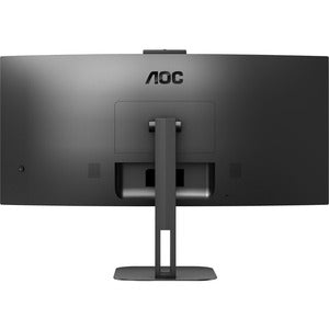 AOC MONITOR VA 34 21:9 WQHD HDMI DP USB-C COLUNAS WEBCAM HAS CU34V5CW/BK