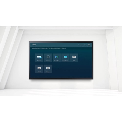 Samsung QM55B-T 1386.84 mm LCD Digital Signage Display - Energy Star - Touchscreen Cortex A72 1.70 GHz - 3840 x 2160 - Edge LED - 400 cd/m² - 2160p - USB - HDMI - Serial - Wireless LAN - Bluetooth - Ethernet - Tizen 6.5