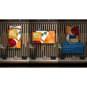 Samsung QM55B-T 1386.84 mm LCD Digital Signage Display - Energy Star - Touchscreen Cortex A72 1.70 GHz - 3840 x 2160 - Edge LED - 400 cd/m² - 2160p - USB - HDMI - Serial - Wireless LAN - Bluetooth - Ethernet - Tizen 6.5