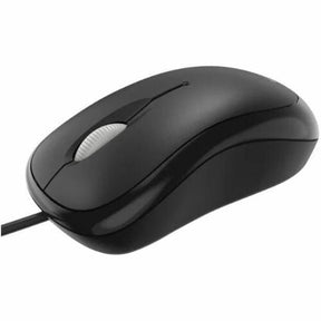 Microsoft Basic Optical Mouse USB com fio 3 botões preto – P58-00019