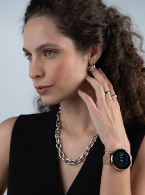 Smartwatch One QueenCall Rosegold Mesh