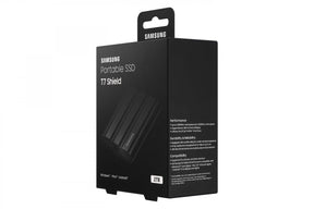 Disco Rígido Samsung T7 Shield SSD Externo 2TB USB-C Preto