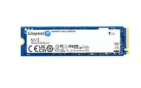 Kingston NV3 1TB Internal SSD M.2 2280 PCIe 4.0 x4 NVMe