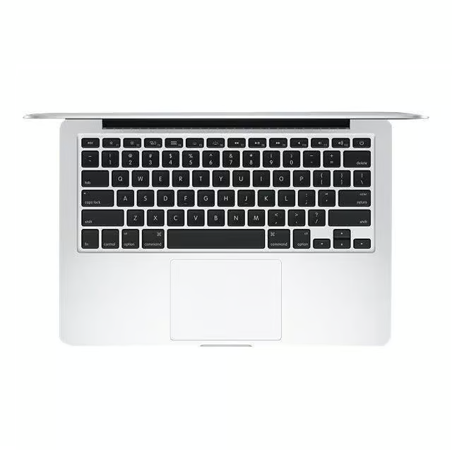 MacBook Pro 13.3" Retina - 2015 Model - Refurbished - 12 Month Warranty - European Keyboard - Intel Core i5 - 8 GB RAM - 256 GB Storage - Silver