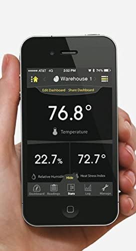 Monitor de temperatura y registrador de datos inalámbrico Kestrel DROP D1 