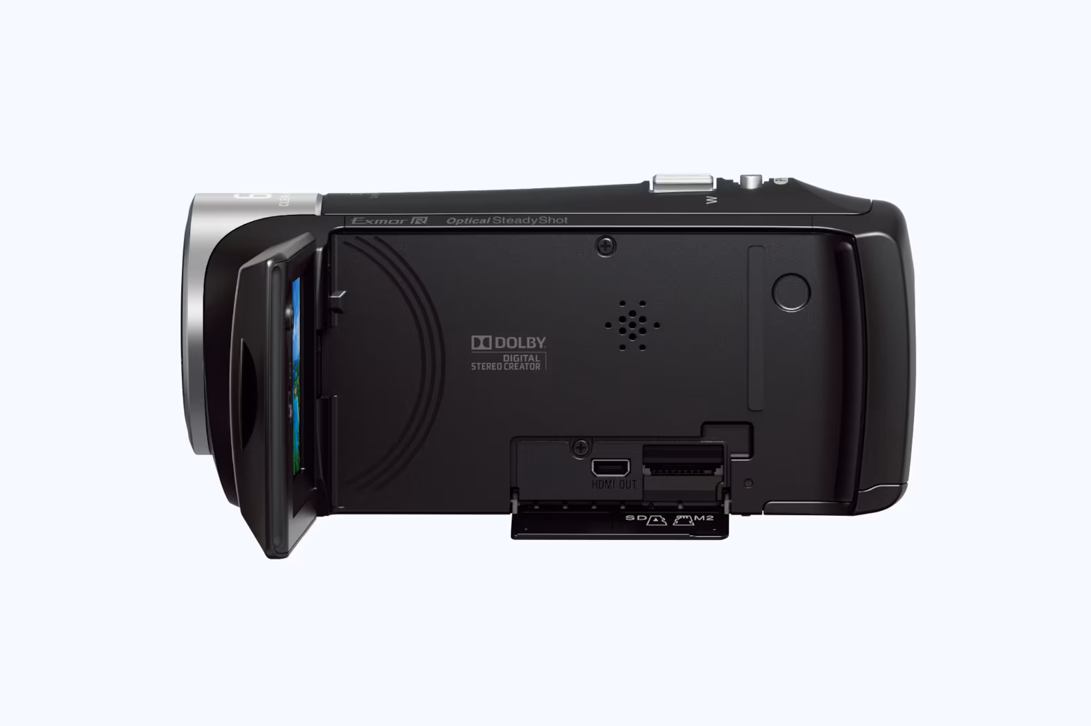 Handycam® CX405 with Exmor R® CMOS sensor 