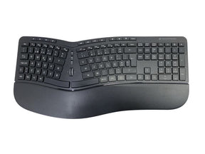 Conceptronic ORAZIO02PT Wireless Ergonomic Keyboard and Mouse Kit, Portuguese Layout, Black