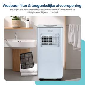 3-in-1 mobile air conditioner - 9,000 BTU/h