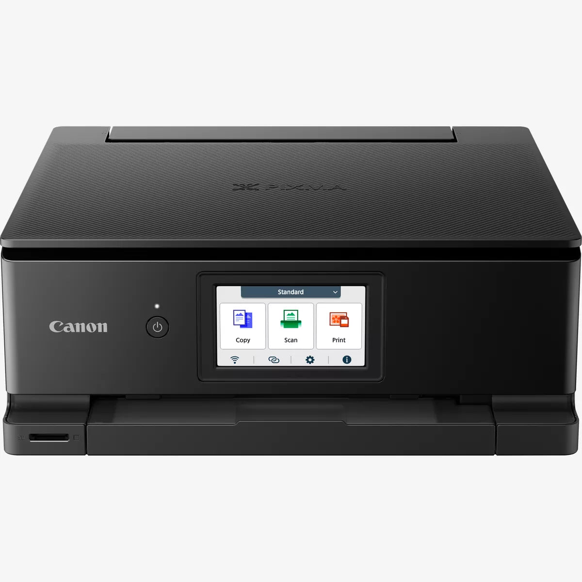 Canon PIXMA TS8750 Wireless Color Inkjet All-in-One Photo Printer, Black