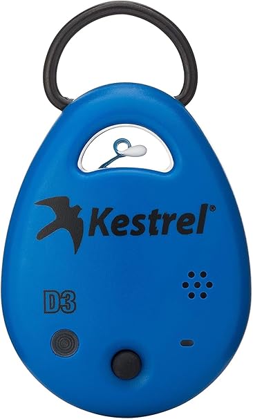 Registrador de datos inalámbrico de temperatura, humedad y presión Kestrel DROP D3 