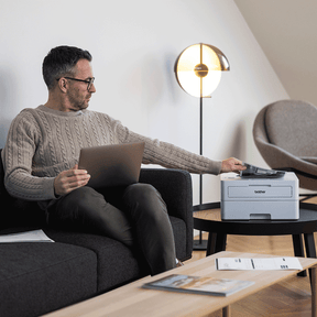 Brother HL-L2865DW Impressora Laser Monocromática A4 WiFi, Ethernet, Duplex Automático, 34 ppm