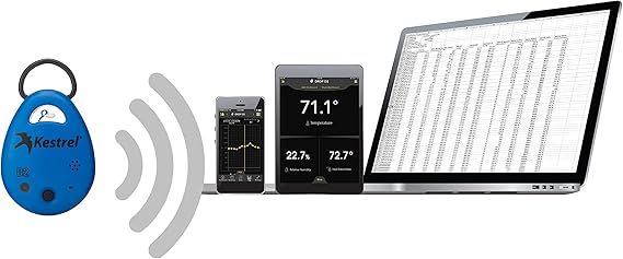 Kestrel DROP D2 Wireless Temperature and Humidity Data Logger 