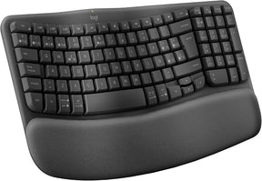 Logitech Wave Keys and Lift Combo Graphite CH Wireless Keyboard and Mouse Set