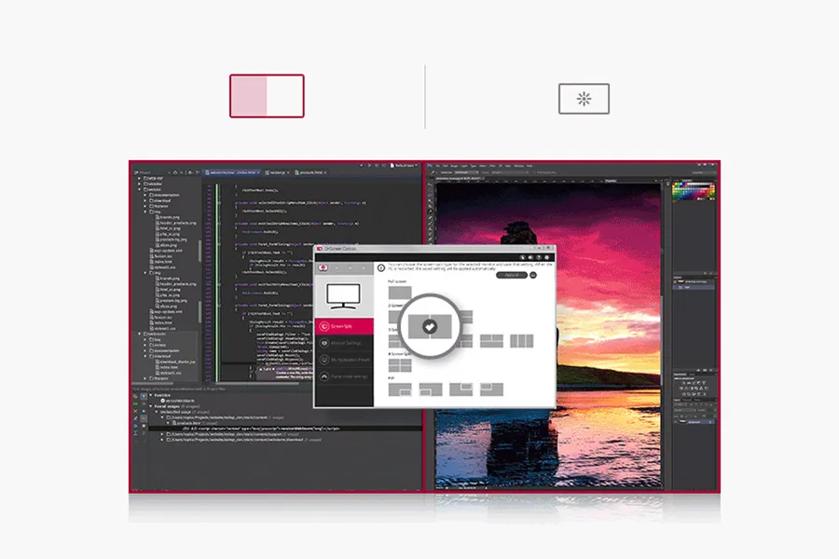 LG 34BR65F-B 34" Flat UltraWide IPS Monitor, WFHD, HDR10, 75Hz with Height Adjustment