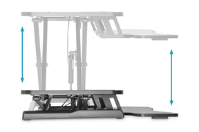 SOBREMESA DIGITUS STAND 95X61X11-46CM, PLATAFORMA INFERIOR PARA TECLADO Y RATÓN