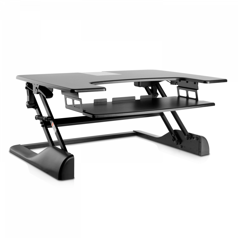 Sit-Stand Essential Desktop Workstation from V7