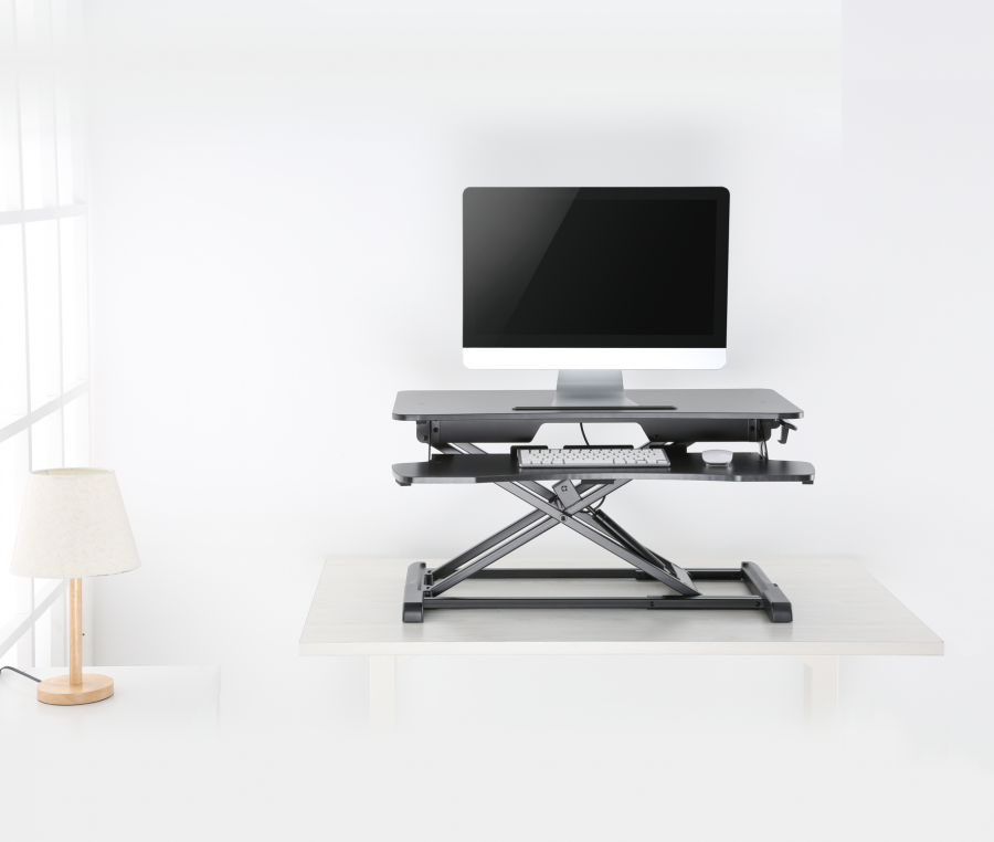 Sit-Stand Essential Desktop Workstation from V7