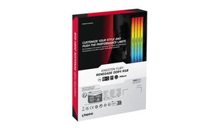 Kingston FURY Renegade RGB 32GB (2x16GB) DDR4 3600MT/s CL16 Memory Kit – KF436C16RB12AK2/32