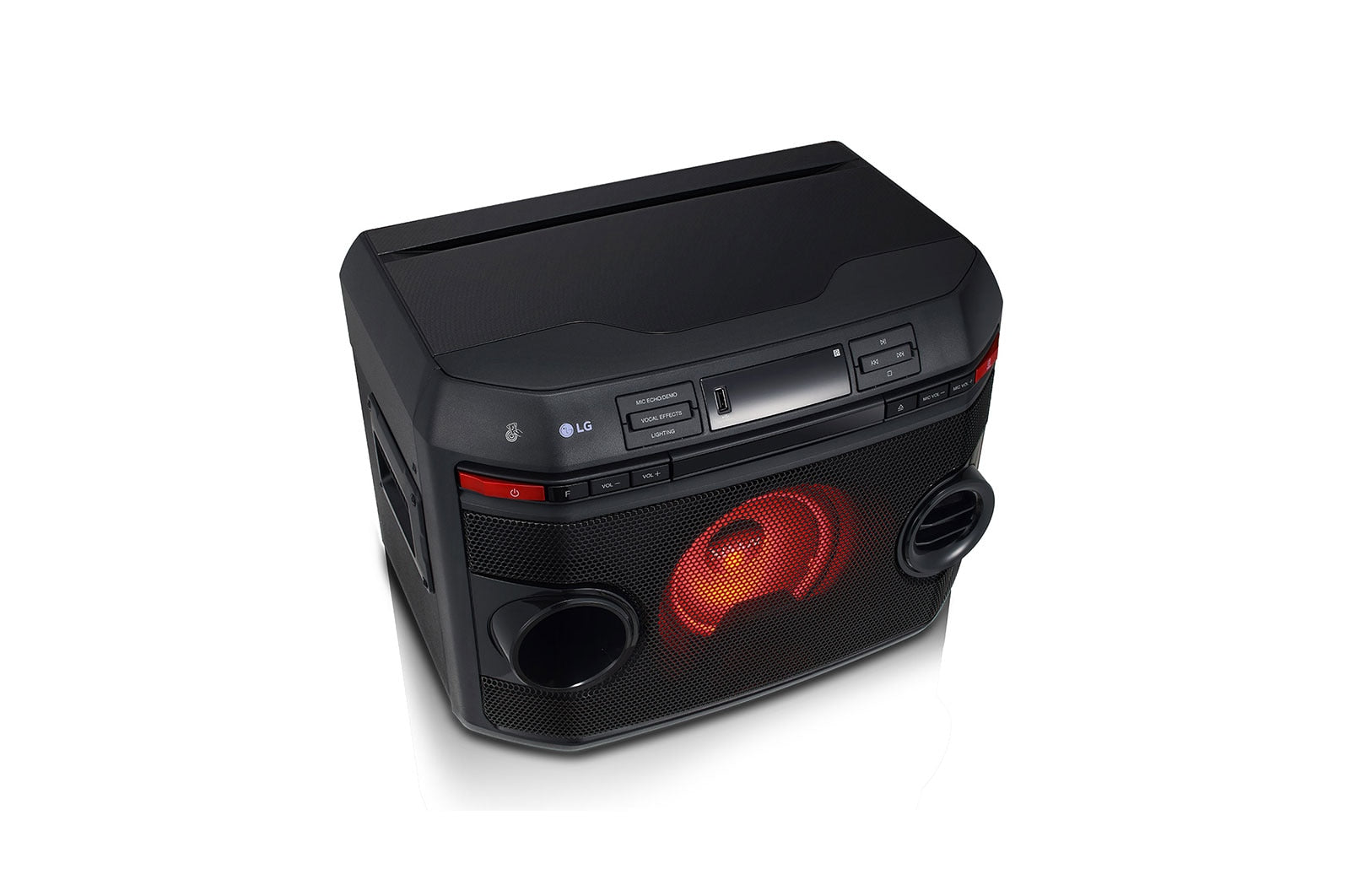 Coluna LG XBOOM OL45, 220W, DJ, Karaoke, Sound Sync, Bluetooth, USB, MIC, CD, FM