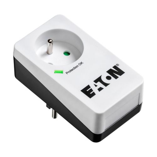Eaton Protection Box 1 FR PB1F – 1-Outlet Surge Protector, 250 V FR Socket
