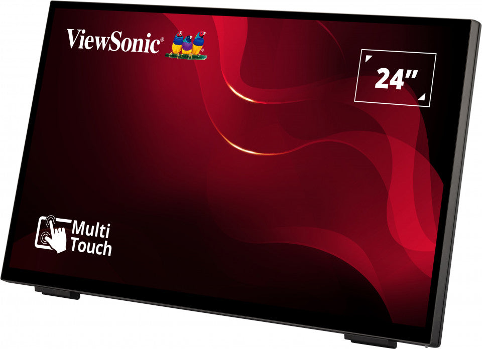 VIEWSONIC MONITOR 24" (23.8") TOUCHSCREEN FHD VGA HDMI DP USB COLUNAS TD2465