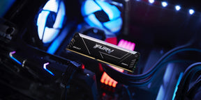 Kingston FURY Beast RGB 16 GB (2 x 8 GB) DDR4-3200 CL16 XMP, Black