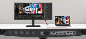 LG 34BA75QE-B - 34" Curved UltraWide IPS WQHD Monitor, USB-C 90 W, RJ45 and KVM