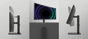 LG 34BA75QE-B - 34" Curved UltraWide IPS WQHD Monitor, USB-C 90 W, RJ45 and KVM