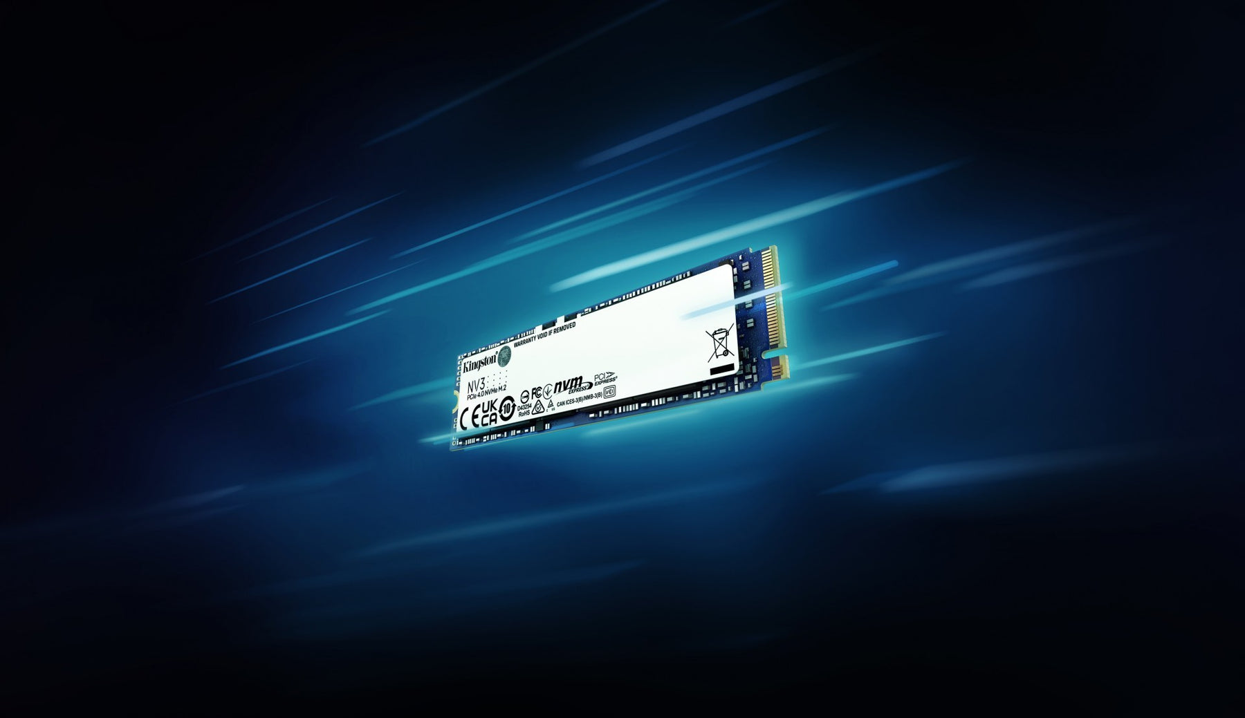 Kingston NV3 1TB Internal SSD M.2 2280 PCIe 4.0 x4 NVMe