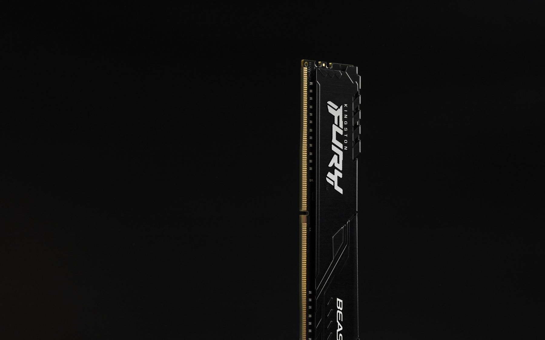 Kingston FURY Beast - DDR4 - Módulo - 32 GB - DIMM de 288 pines - 3200 MHz / PC4-25600 - CL16 - 1,35 V - Sin búfer - Sin ECC - Negro 