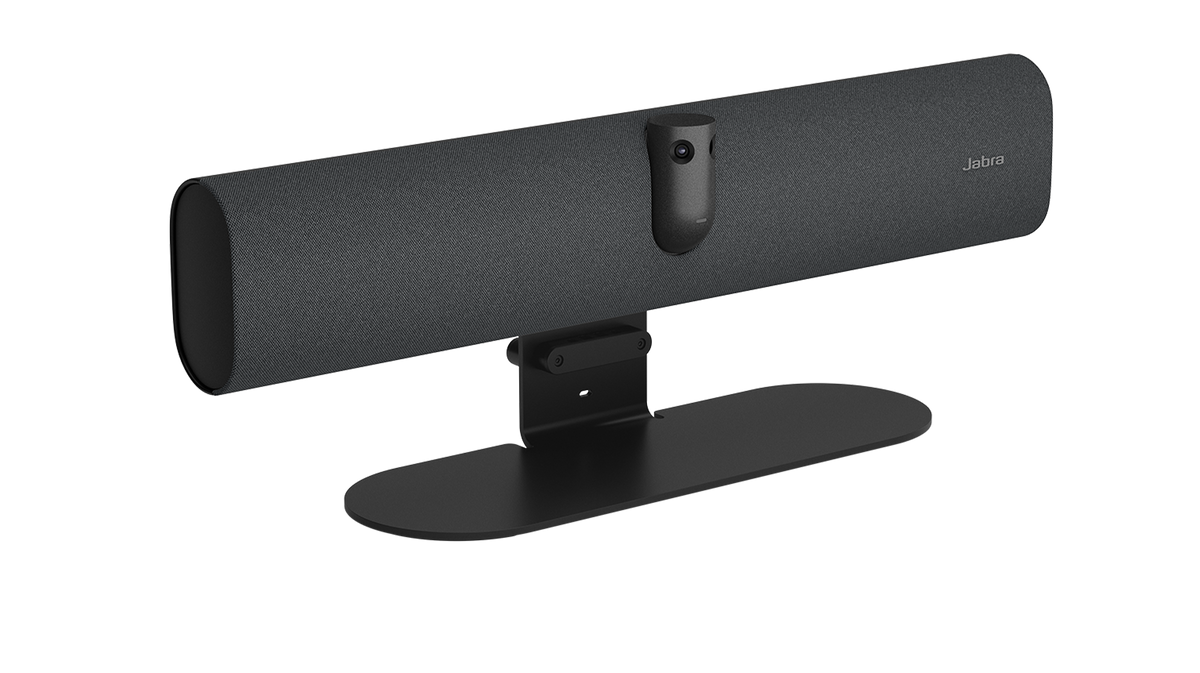 Jabra PanaCast 40 VBS Bar Only - MS Teams Room (VB, EMEA Charger-C). Digital zoom: 4x. Wi-Fi. Bluetooth. Product colour: Black